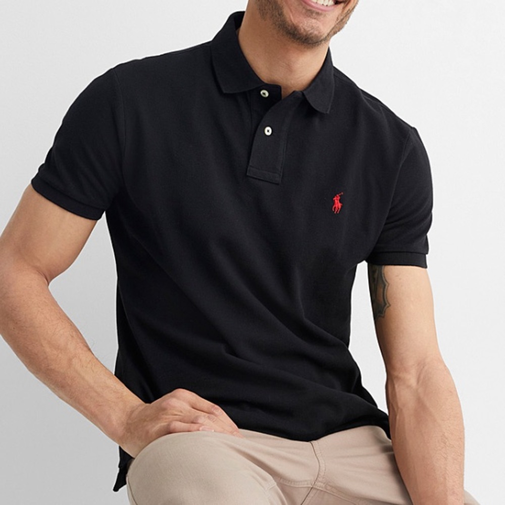 🔥10 for $100🔥 NWT size Large US Polo Assn Black short sleeve polo shirt